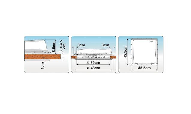 Fiamma Vent kattoluukku caravan