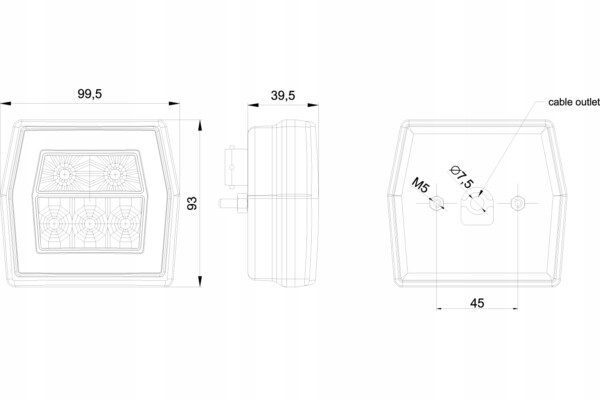 Led takavalo 12-24V