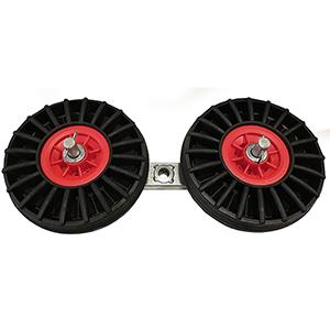 Sivurullateline RESPO kahdelle rullalle 340mm