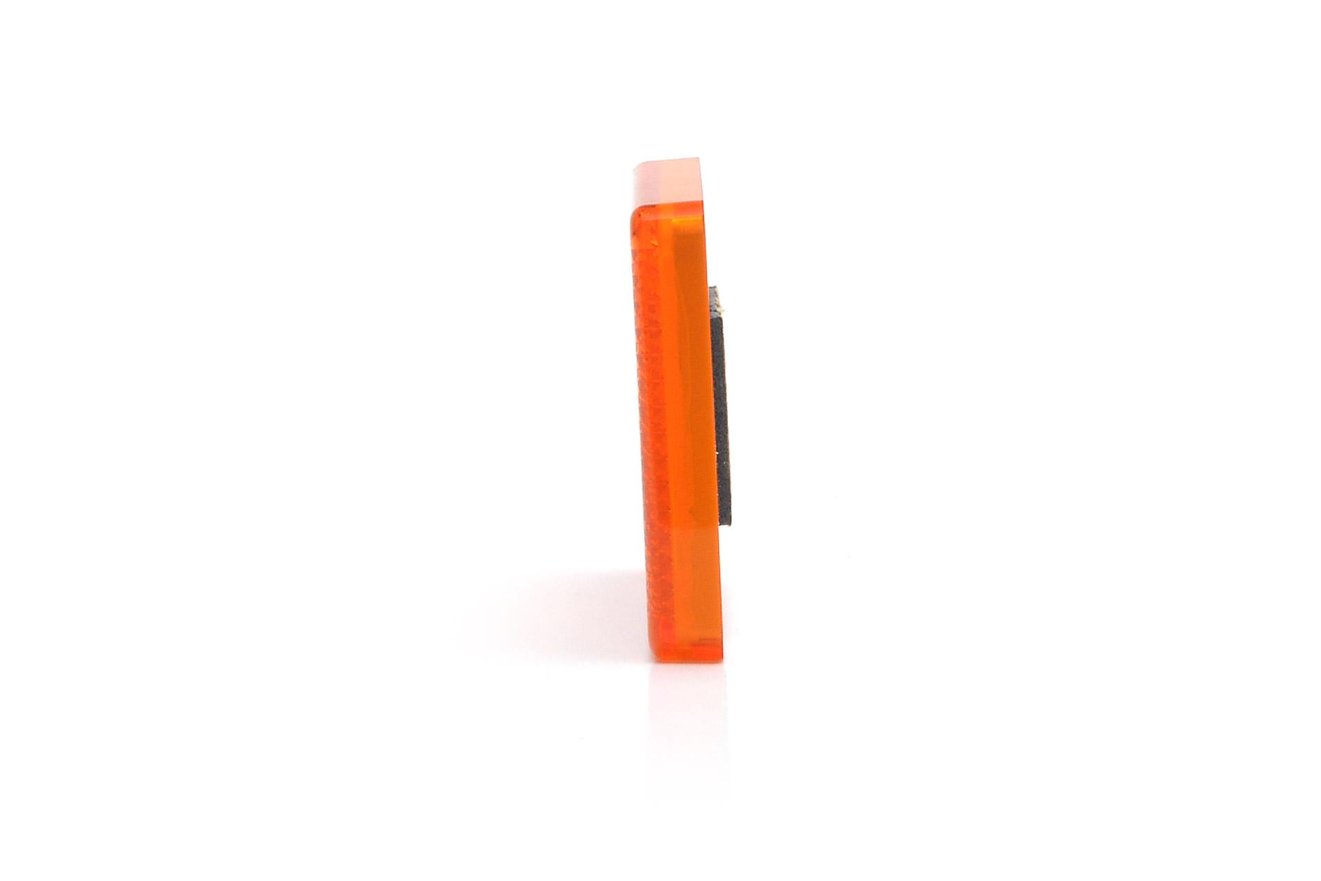 Tarraheijastin 55x40mm keltainen